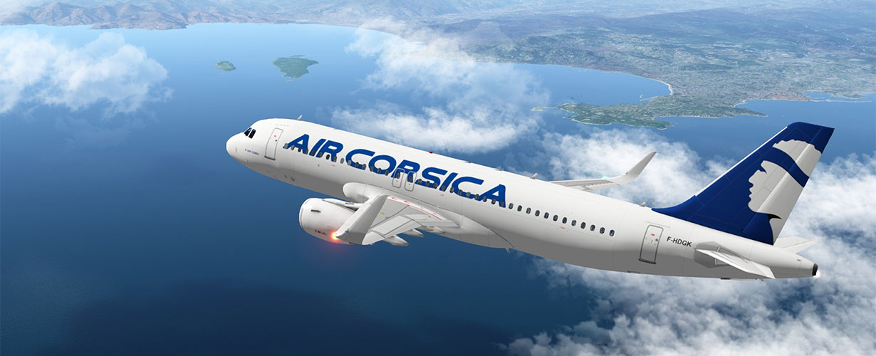 Air Corsica, the beauty island’s main airline