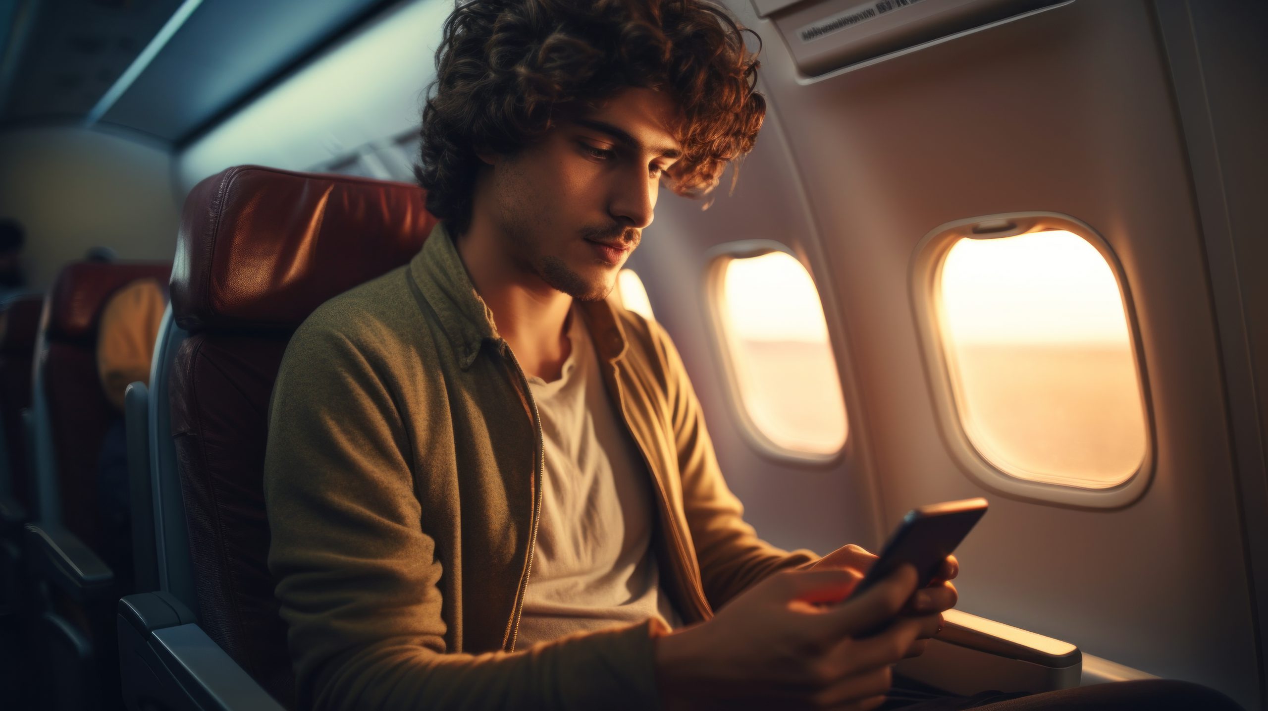 How are passengers spending their time and money in the air?